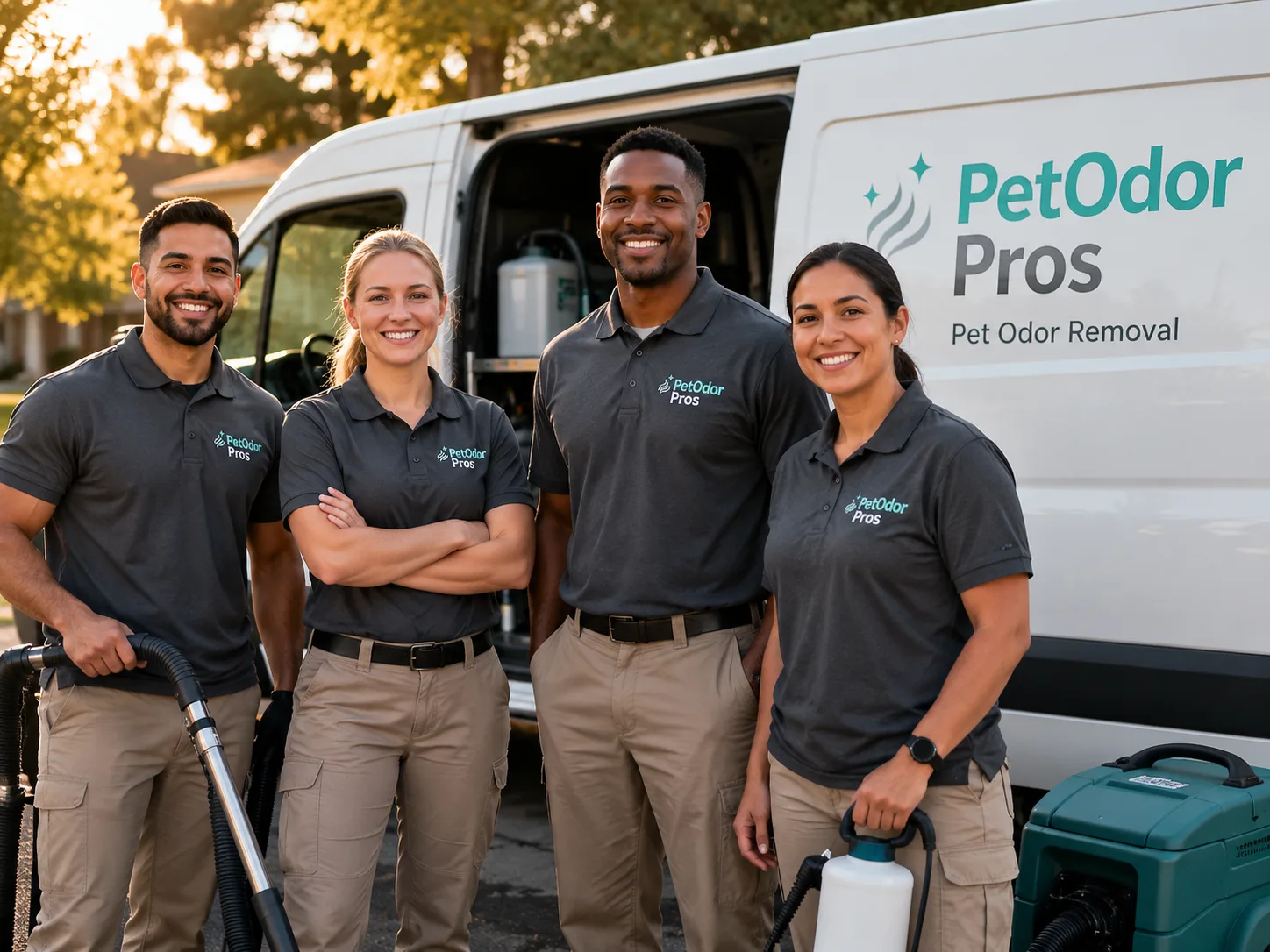 Pet Odor Removal team serving Columbus, PA